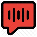 Voice Chat Voice Note Chat Box Icon