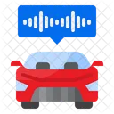 Voice Control Car  Icon