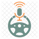 Voice Control Car Voice Assistant Icon