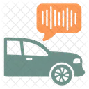 Voice Voice Recognition Car Icon