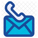 Voice Mail Phone Message Request Icon