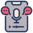 Voice Message Mobile Phone Smartphone Icon