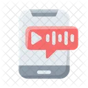 Voice Message Work Online Icon