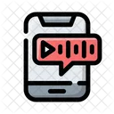 Voice Message Work Online Icon