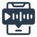 Voice Note Recording Playback Icon