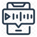 Voice Note Recording Playback Icon