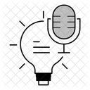 Voice Of Innovation Innovative Voice Sharing Ideas Icon