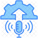 Voice Recognition Sound Security Icon