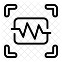 Voice Recognition Sound Wave Chat Icon