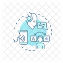 Voice Assistants Concepts 아이콘