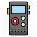 녹음기 녹음기 오디오 녹음기 아이콘