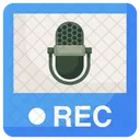 Voice Recorder Mic Recording Microphone Icon