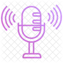 Voice Recording Microphone Sound Icon