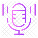 Voice Recording Radio Sound Icon