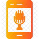 Voice Recording Communications Electronics Icon