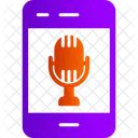 Voice Recording Communications Electronics Icon