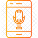 Voice Recording Communications Electronics Icon