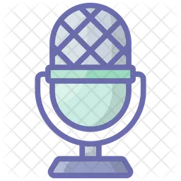 Voice Recording Microphone  Icon