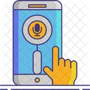 Voice Search Time Voice Message Icon