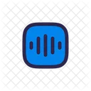 Voice Square Communication Music Icon