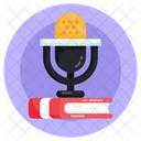 Audio Learning Voicebook Audiobook Icon