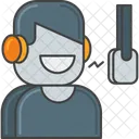 Voiceover Rede Symbol