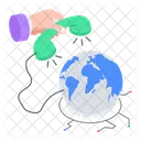 Voip Technology Voip Global Call Icon
