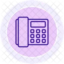 Voip Phone Line Icon Icon