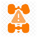 Pneu Casse Simple Icon