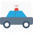 Voiture De Police Vehicule De Patrouille Forces De Lordre Icône