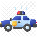 Voiture de police  Icône