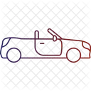 Voiture décapotable  Icône