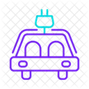 Voiture Electrique Vehicule Icône
