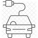 Voiture électrique  Icône