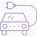 Voiture électrique  Icône