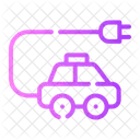 Voiture électrique  Icône