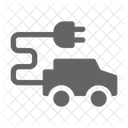 Voiture électrique  Icône