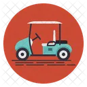 Buggy De Golf Transport De Golf Voiturette Electrique De Golf Icon
