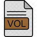 Vol File Format Icon