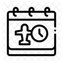 Vol Horaire Depart Icône