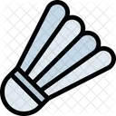Volante Badminton Deporte Icono