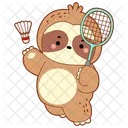 Volante Badminton Deporte Icono