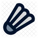 Volante Badminton Deporte Icono