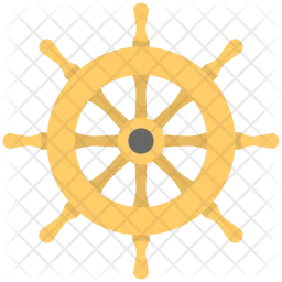 Volante de barco  Icono