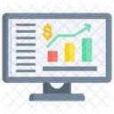 Volatilidad Grafico Estadisticas Icono