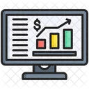 Volatilidad Grafico Estadisticas Icono