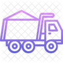 Camion Arena Construccion Icono