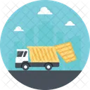 Transporte Basura Camion Icono