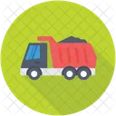 Volcado Camion Construccion Icono