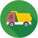 Volcado Camion Construccion Icono